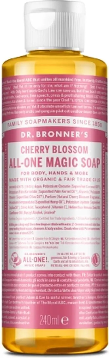 Dr. Bronner's Vloeibare Zeep Kersenbloesem 240ml