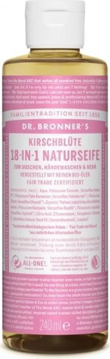 Dr. Bronner's Vloeibare Zeep Kersenbloesem 240ml