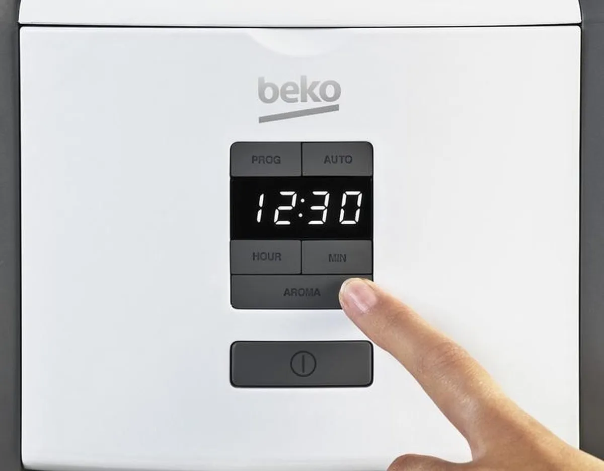 Beko CFD6151W Volledig Automatisch Koffiezetapparaat 12 Kopjes - Wit