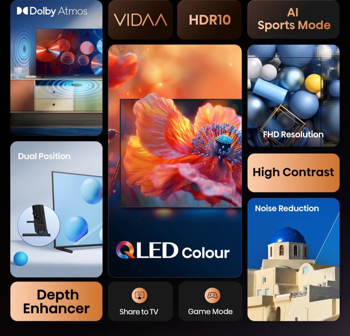 Hisense 32A5Q - 32 inch - Full HD QLED - 2025