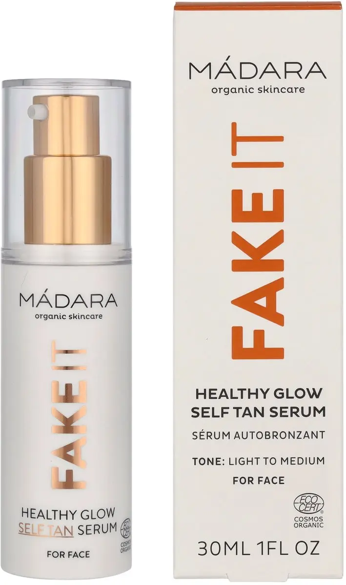 MÁDARA Fake It Serum Gezicht 30ml - Hyaluronzuur & Vitamine E
