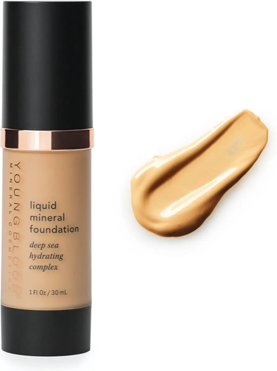 Youngblood Liquid Mineral Foundation 30ml - Donkere huidskleur