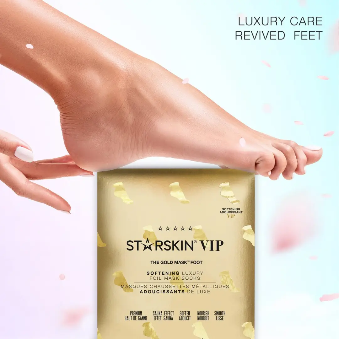 Starskin VIP Gold Mask Foot - 4 Stuks