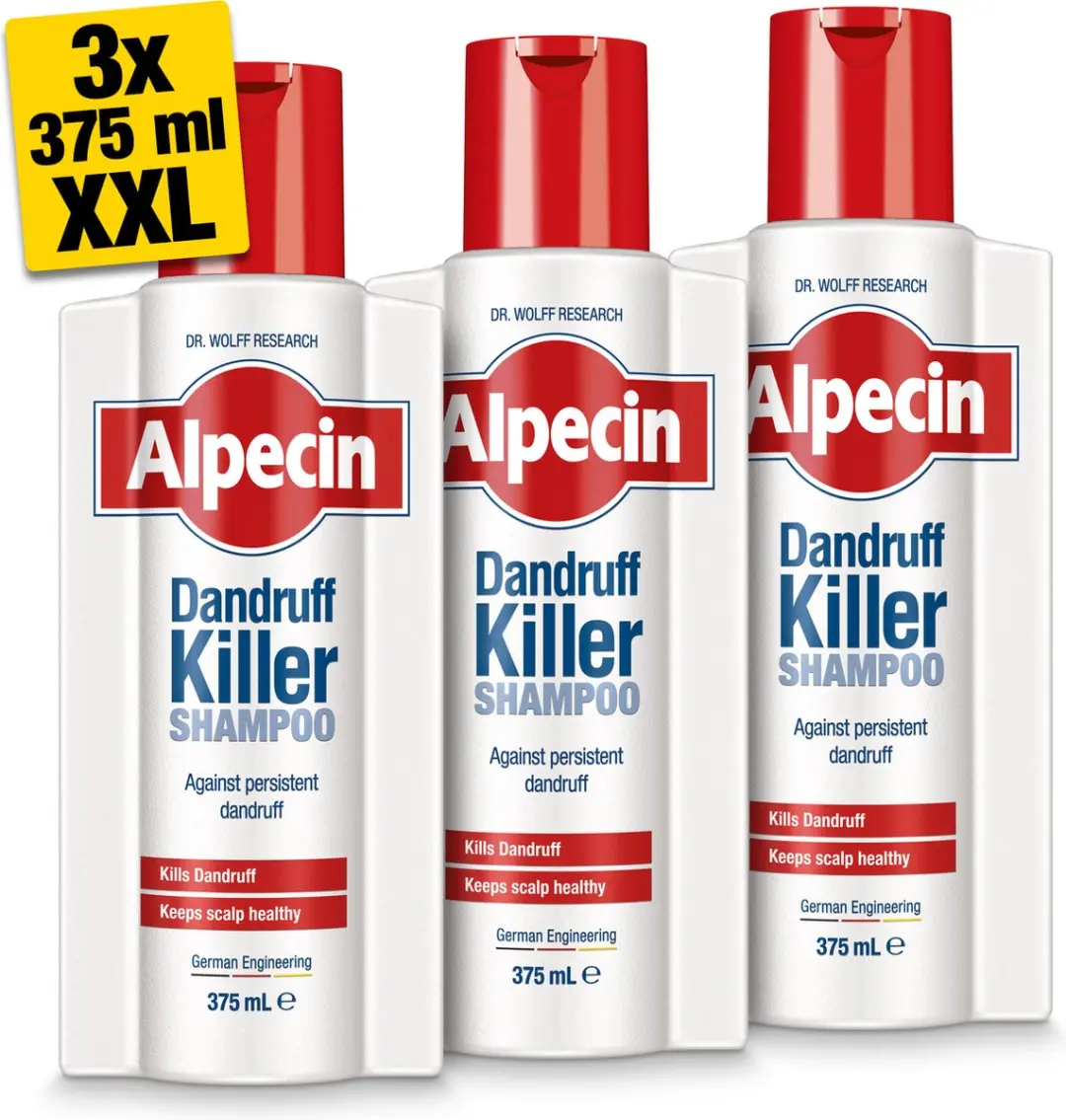 Alpecin Dandruff Killer Shampoo 3x375ml
