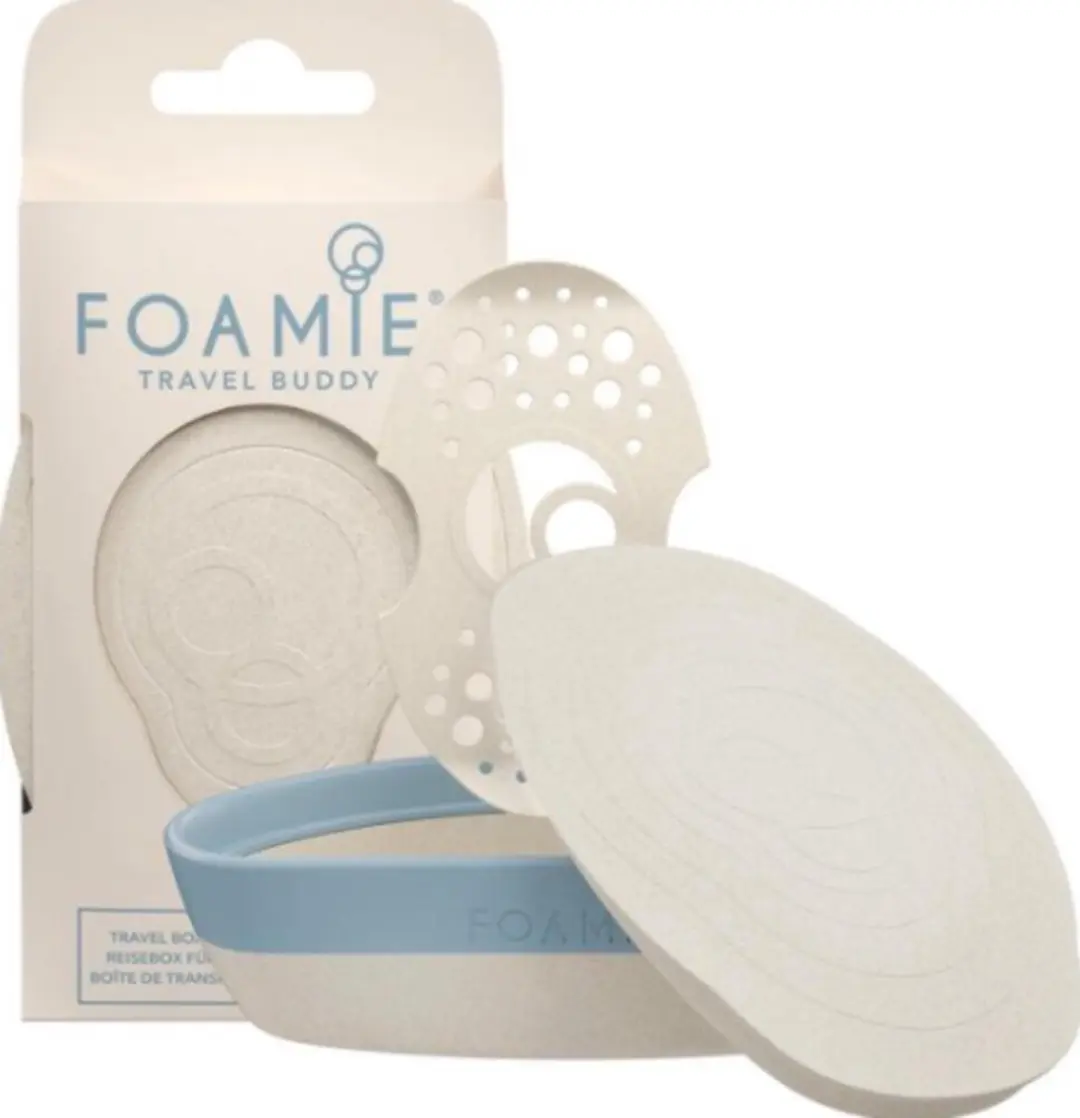 Foamie Travel Buddy Eco-verpakking Stijf Shampoo 60g
