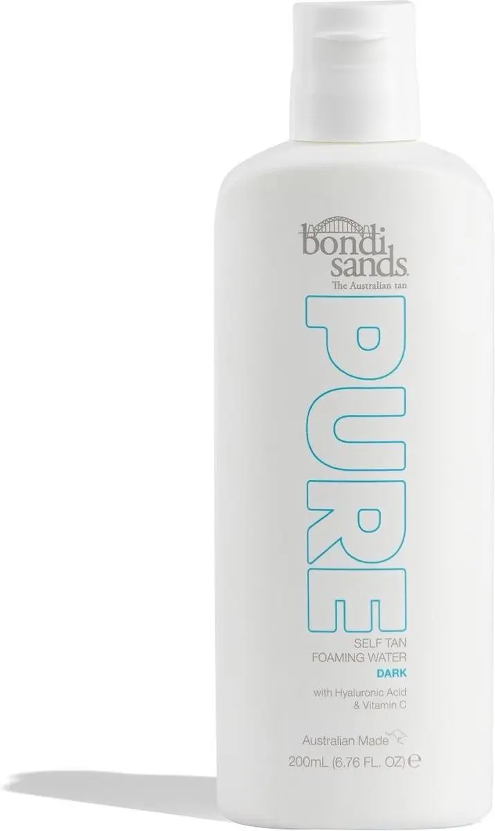 Bondi Sands Pure Self Tan Foaming Water Dark 200ml