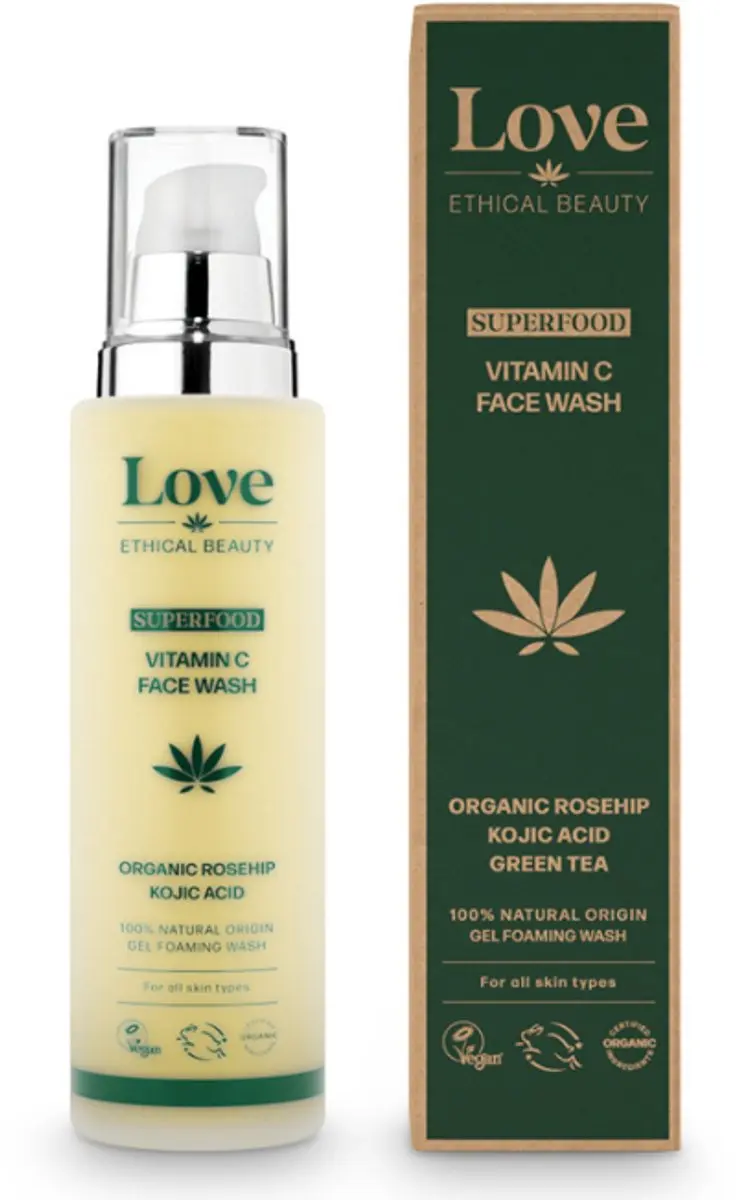 Love Ethical Beauty Superfood Vitamine C Gezichtsreiniger 100ml