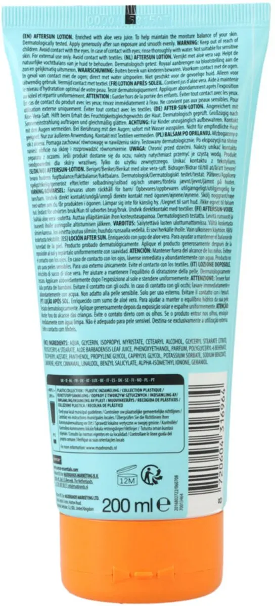 Sence Aftersun Lotion - 4x200ml