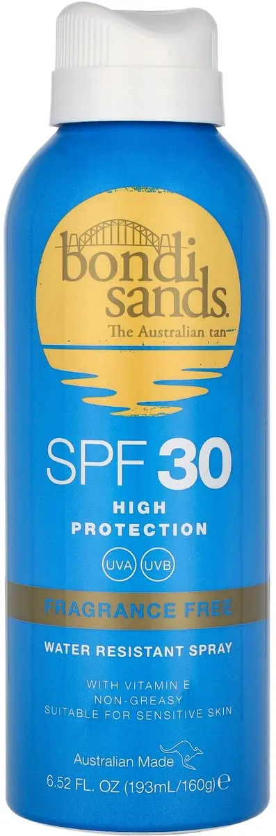 Bondi Sands Zonnebrand Spray SPF 30 160g - Geurvrij