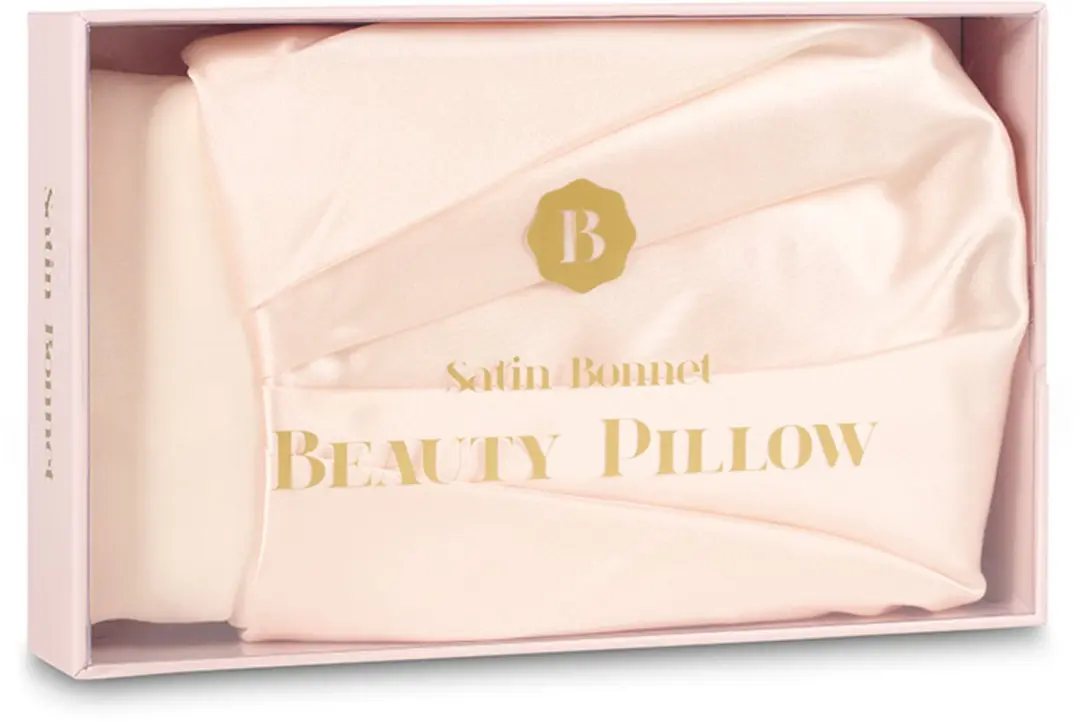 Beauty Pillow Satin Bonnet - Champagne