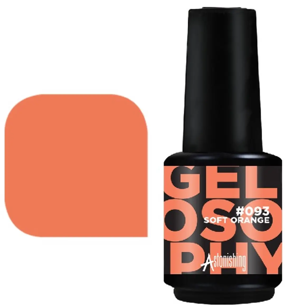 Astonishing Gelosophy Gellak #093 Soft Orange - 15ml