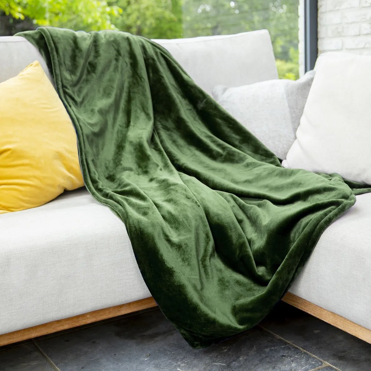 Domo DO640ED Elektrische Deken 180x160cm - 10 standen - Groen