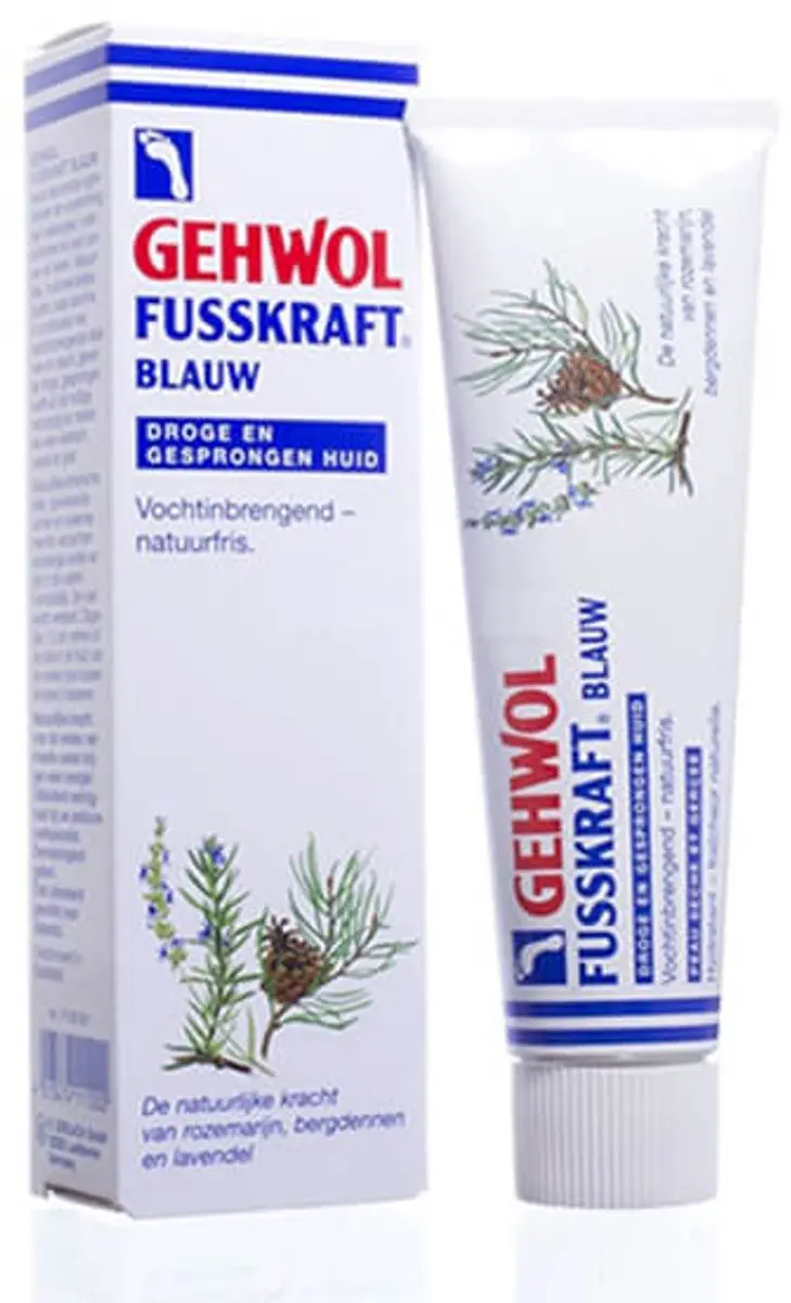 Gehwol Fusskraft Voedende Crème 75ml - Blauw - afbeelding 6 van 6