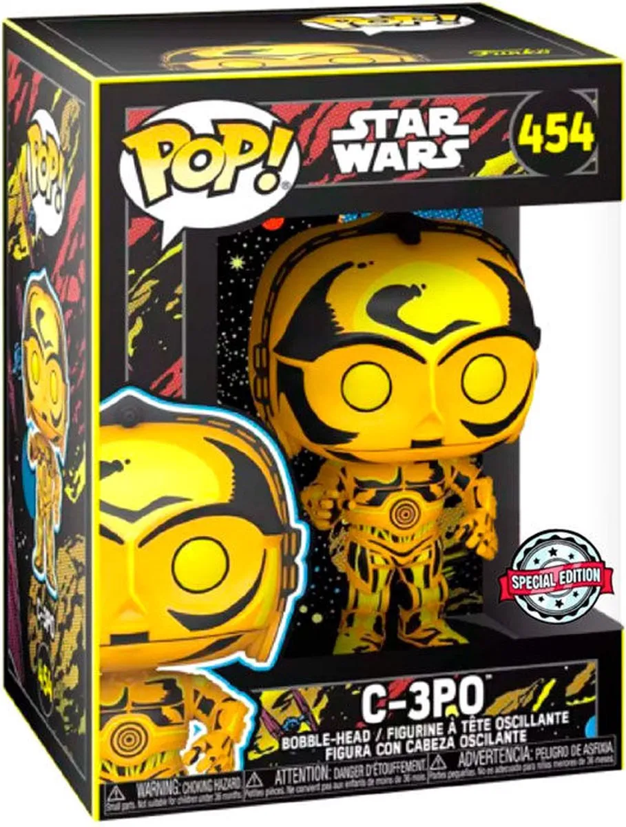 Funko Star Wars POP! C3PO Retro Series - 9cm Multicolours