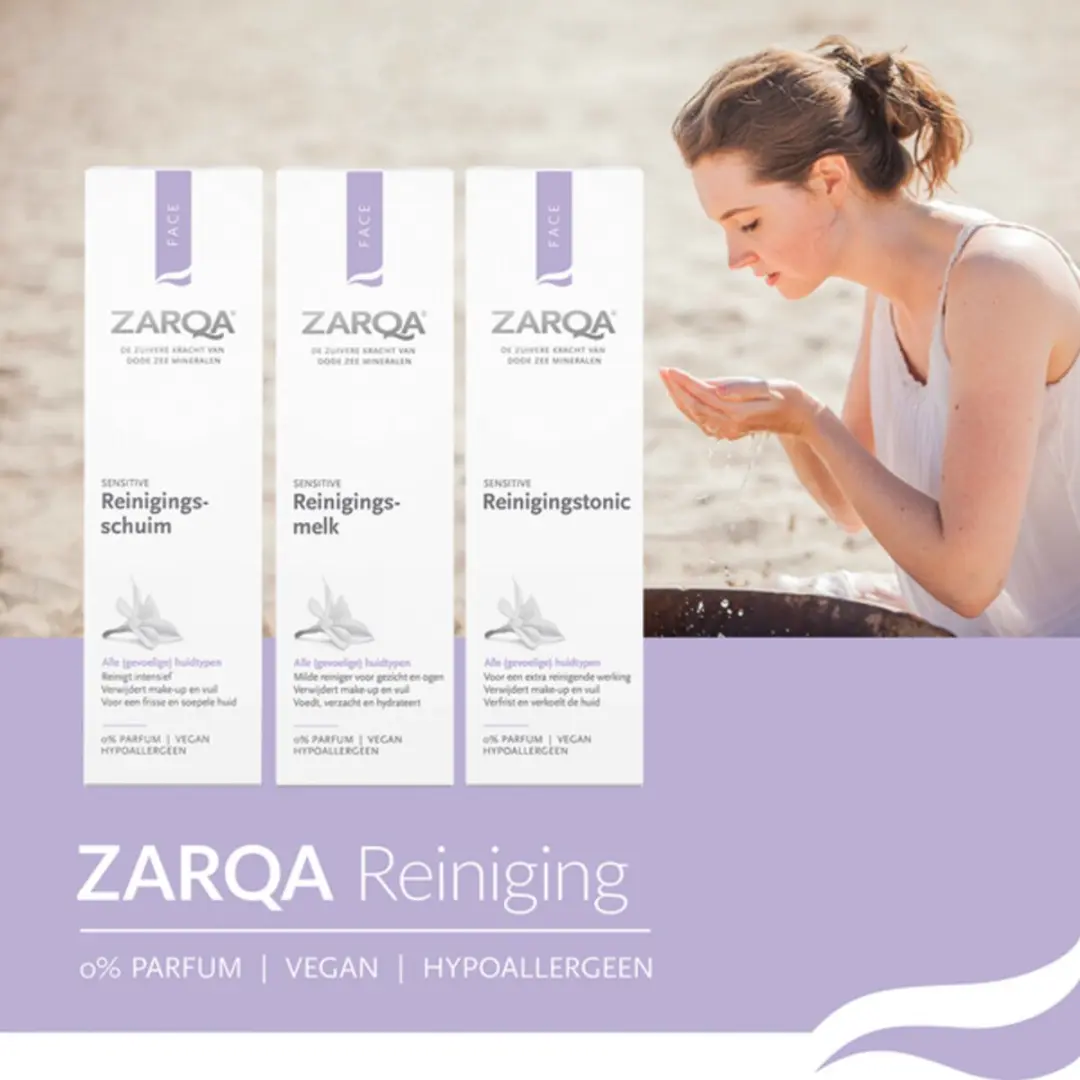 Zarqa Reinigingstonic Sensitive 3x200ml