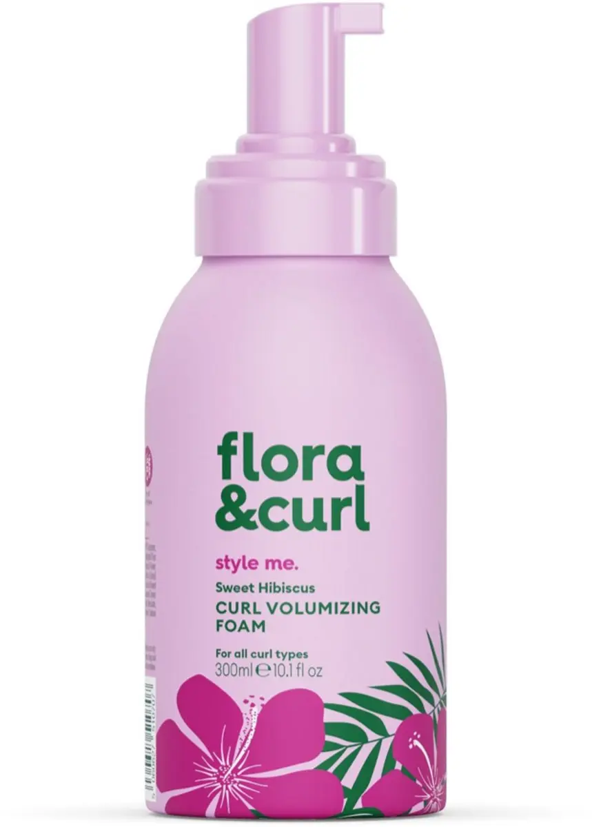 Flora & Curl Sweet Hibiscus Curl Volumizing Foam 300ml
