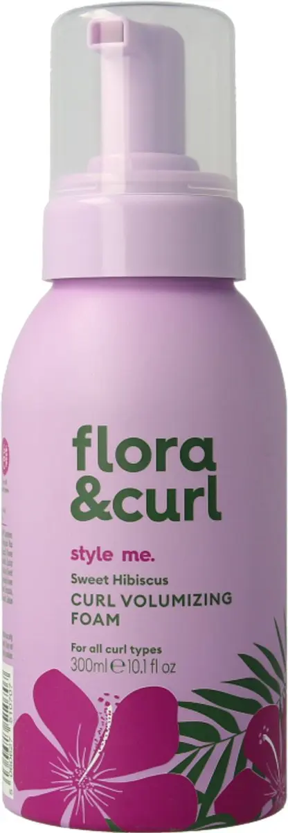 Flora & Curl Sweet Hibiscus Curl Volumizing Foam 300ml