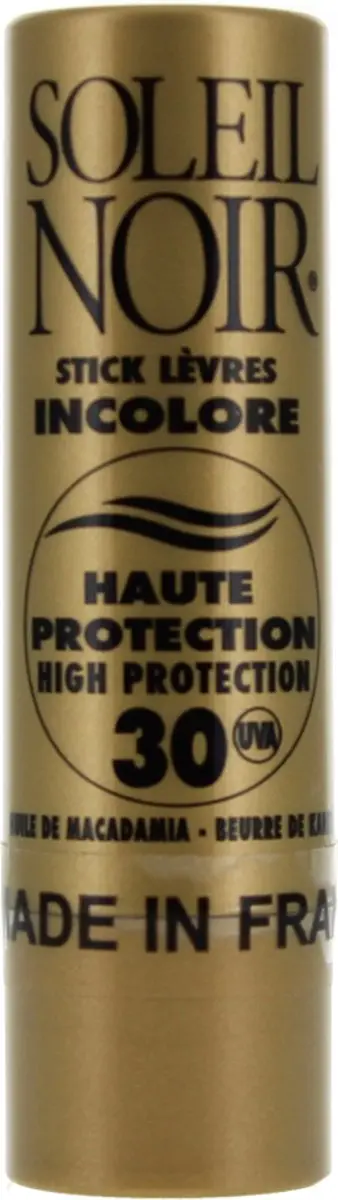 Soleil Noir Kleurloze Lipstick SPF30