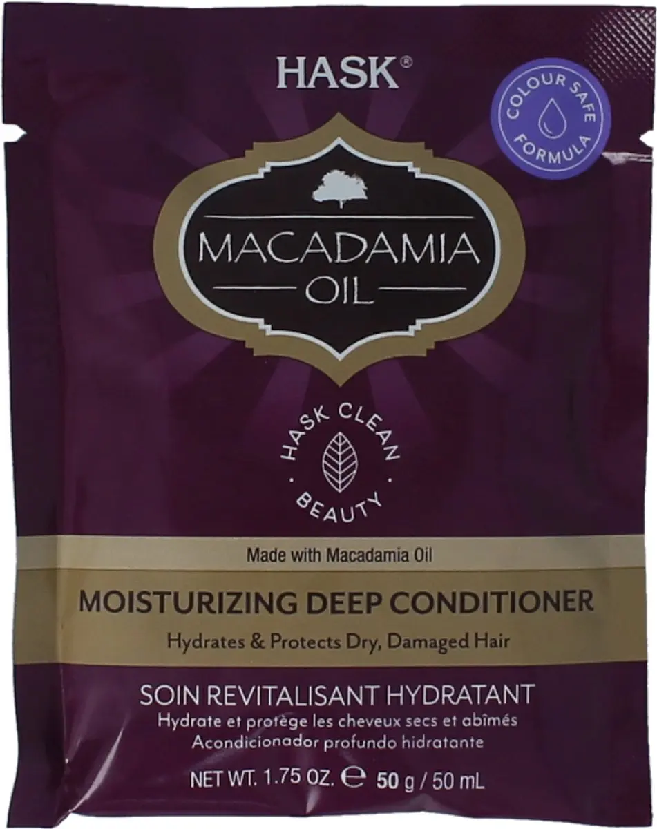 Hask Conditioner Moist Deep Macadamia Oil 50ml