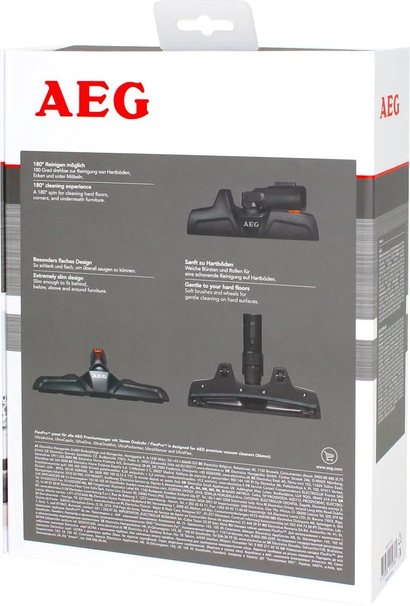 AEG AZE112 FlexPro Stofzuigermondstuk - Zwart - afbeelding 5 van 6