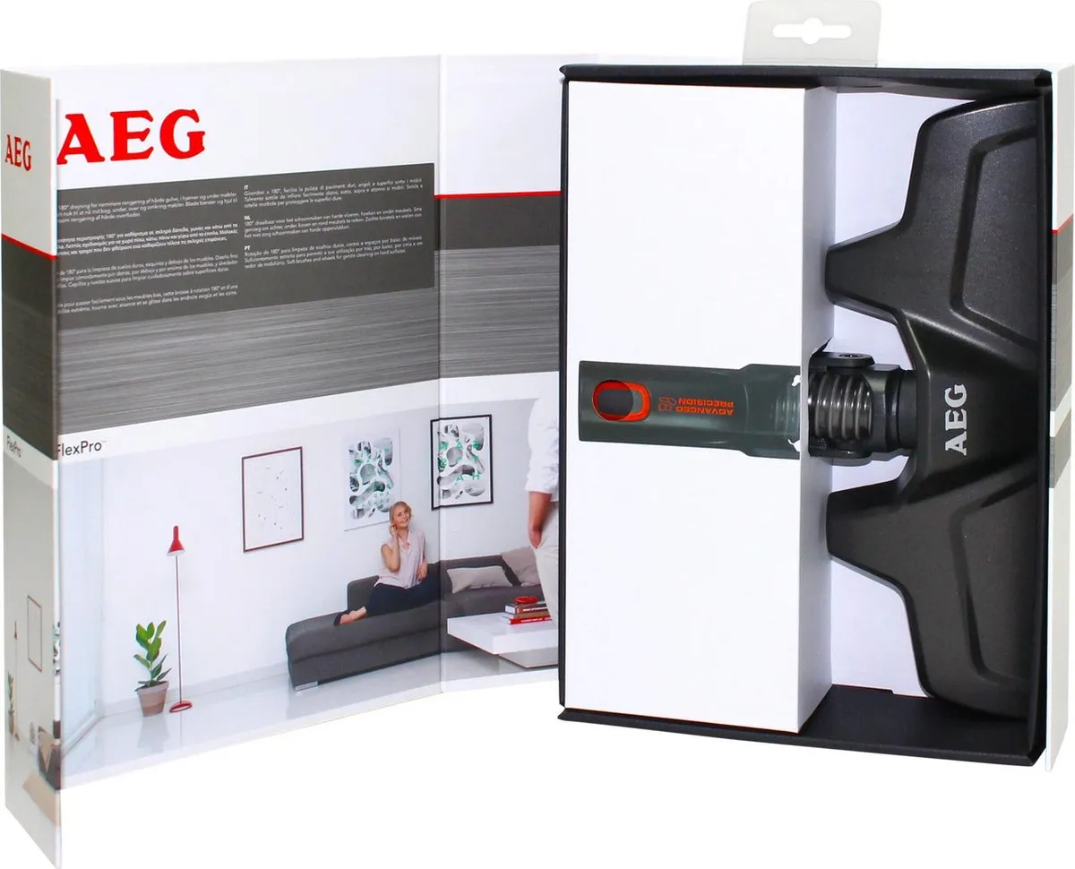 AEG AZE112 FlexPro Stofzuigermondstuk - Zwart - afbeelding 4 van 6