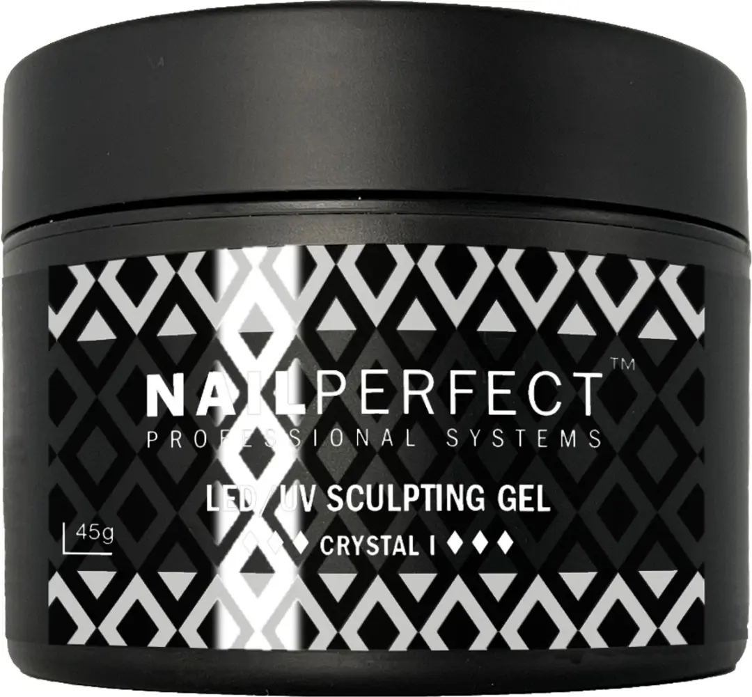 NailPerfect Crystal I LED/UV Sculpting Gel 45g