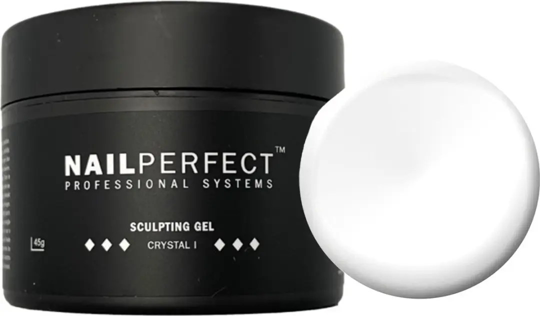 NailPerfect Crystal I LED/UV Sculpting Gel 45g