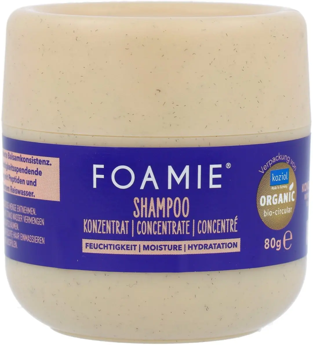 Foamie Shampoo Balm Concentrate Moisture 80ml