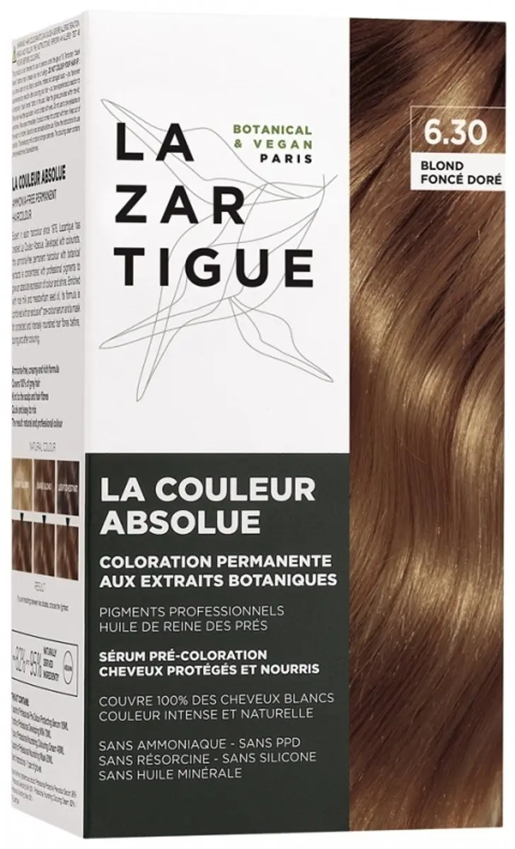 Lazartigue La Couleur Absolue Blond Foncé Doré Permanent Haarkleurpakket - Full Coverage
