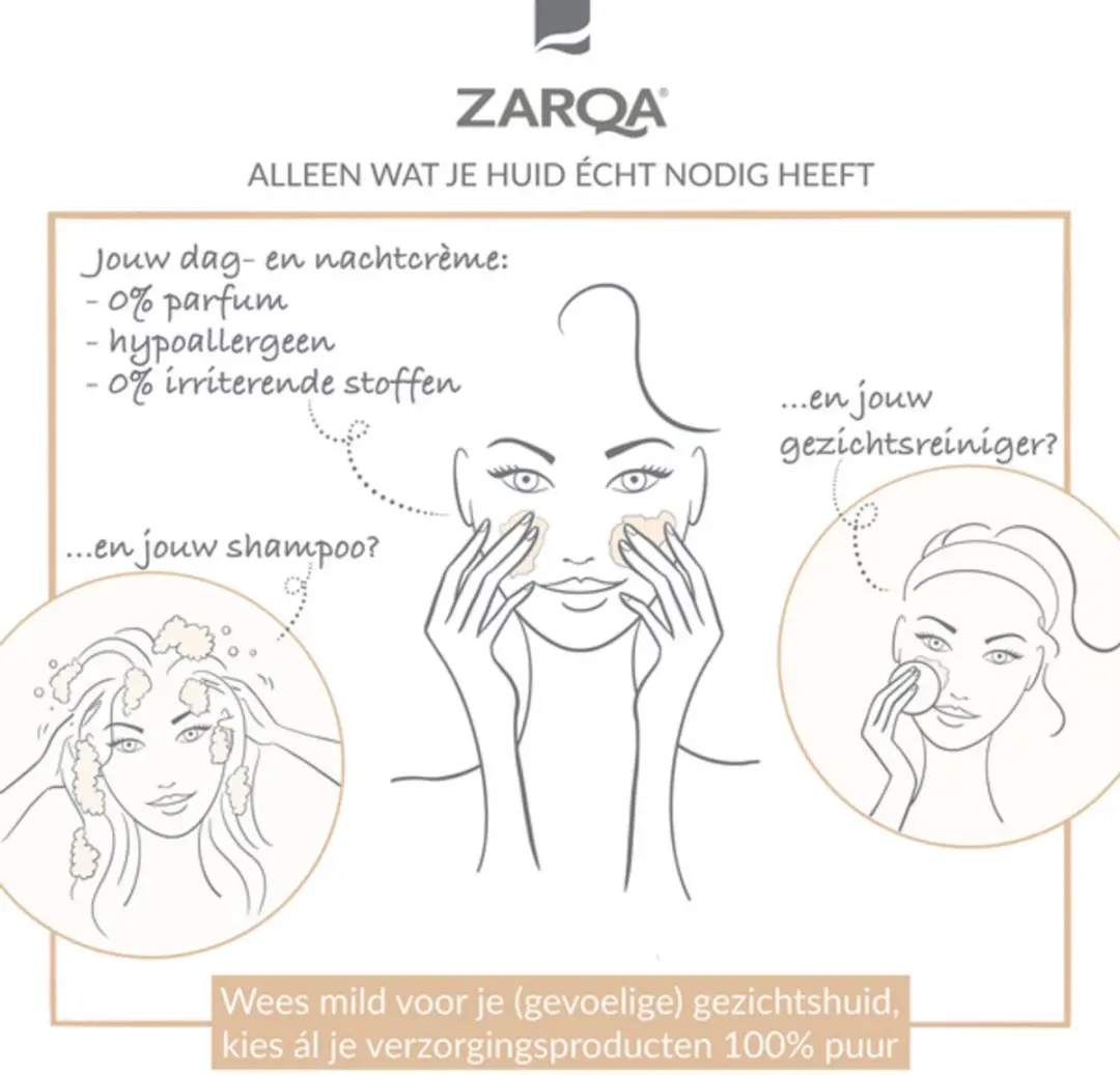 Zarqa Revitalizing Magnesium Shampoo 3x200ml