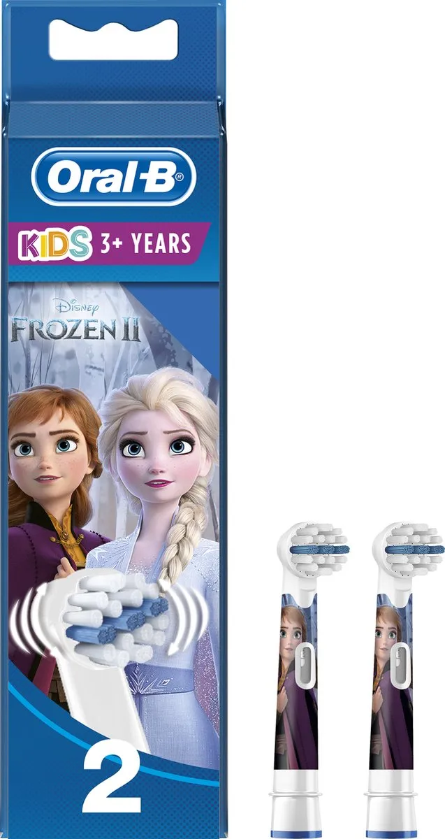 Oral-B Kids Frozen 2 Opzetborstels - 2 Stuks - Meerkleurig
