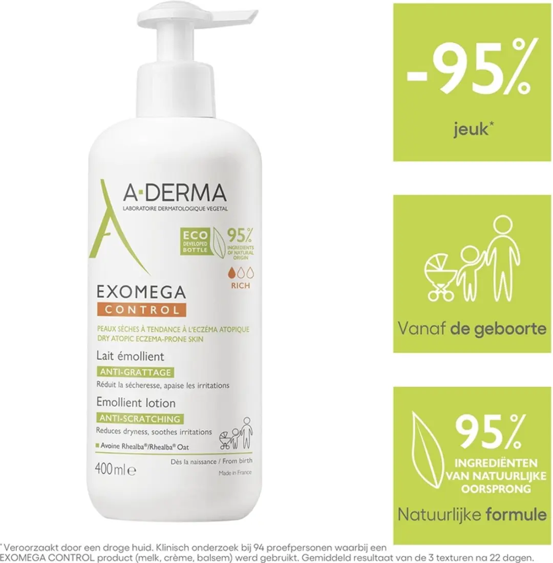 A-Derma Exomega Control Bodylotion 400ml