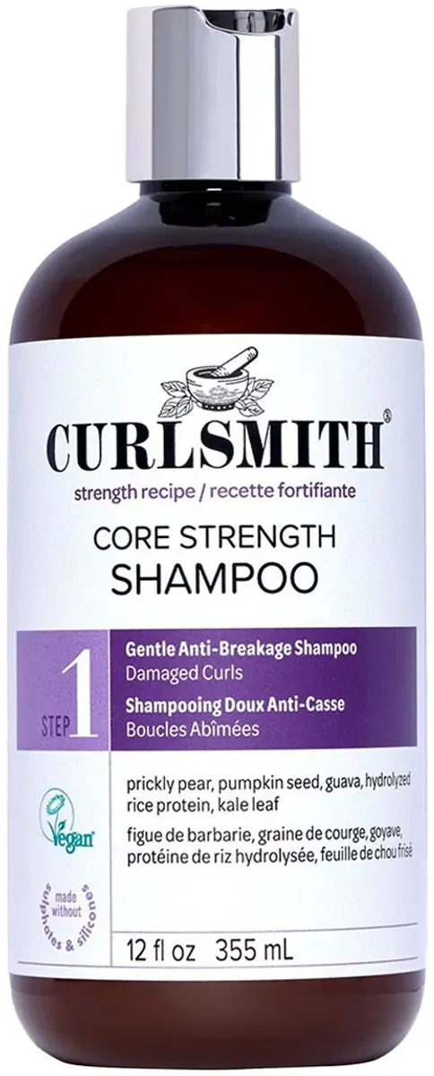 Curlsmith Core Strength Shampoo 355ml - Krullend & Beschadigd Haar