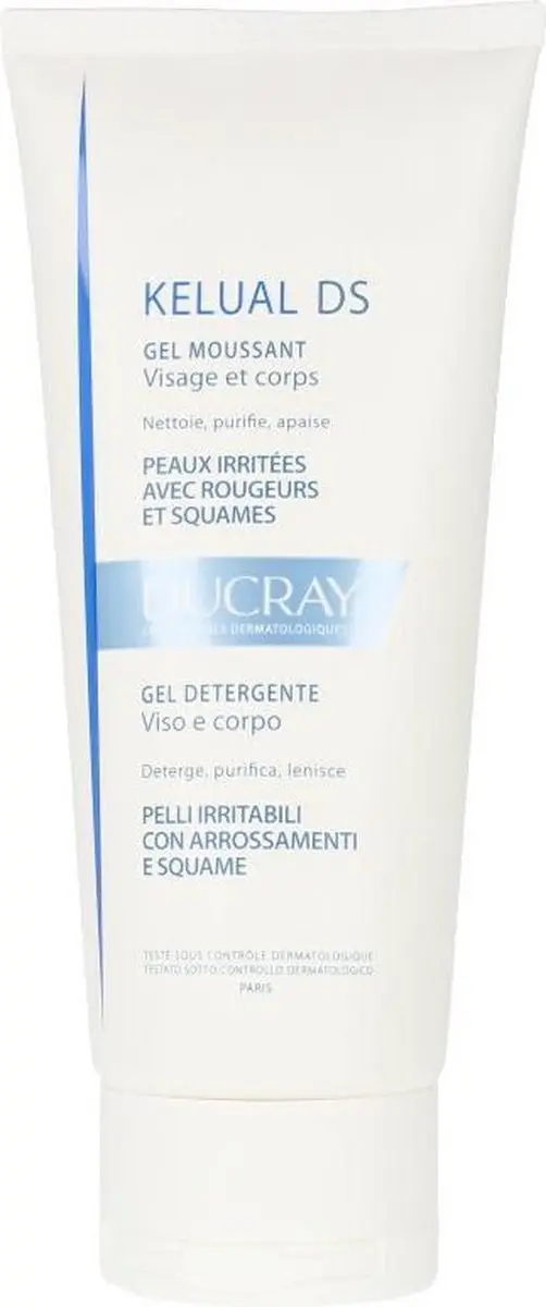 Ducray Kelual DS Schuimende Gezichtsreinigingsgel 200ml - afbeelding 6 van 6