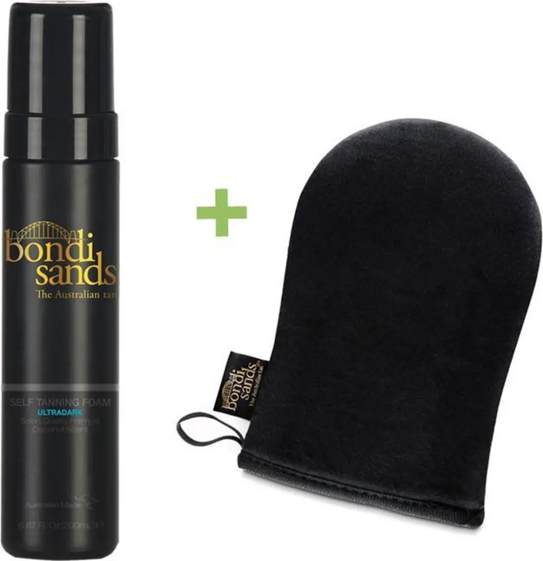 Bondi Sands Ultra Dark Zelfbruiningsgel 200ml + Handschoen