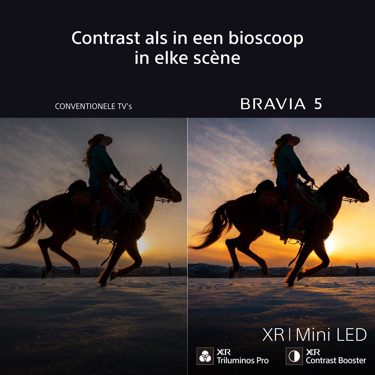 Sony Bravia 5 - 55 inch - 4K XR | MiniLED - 2025