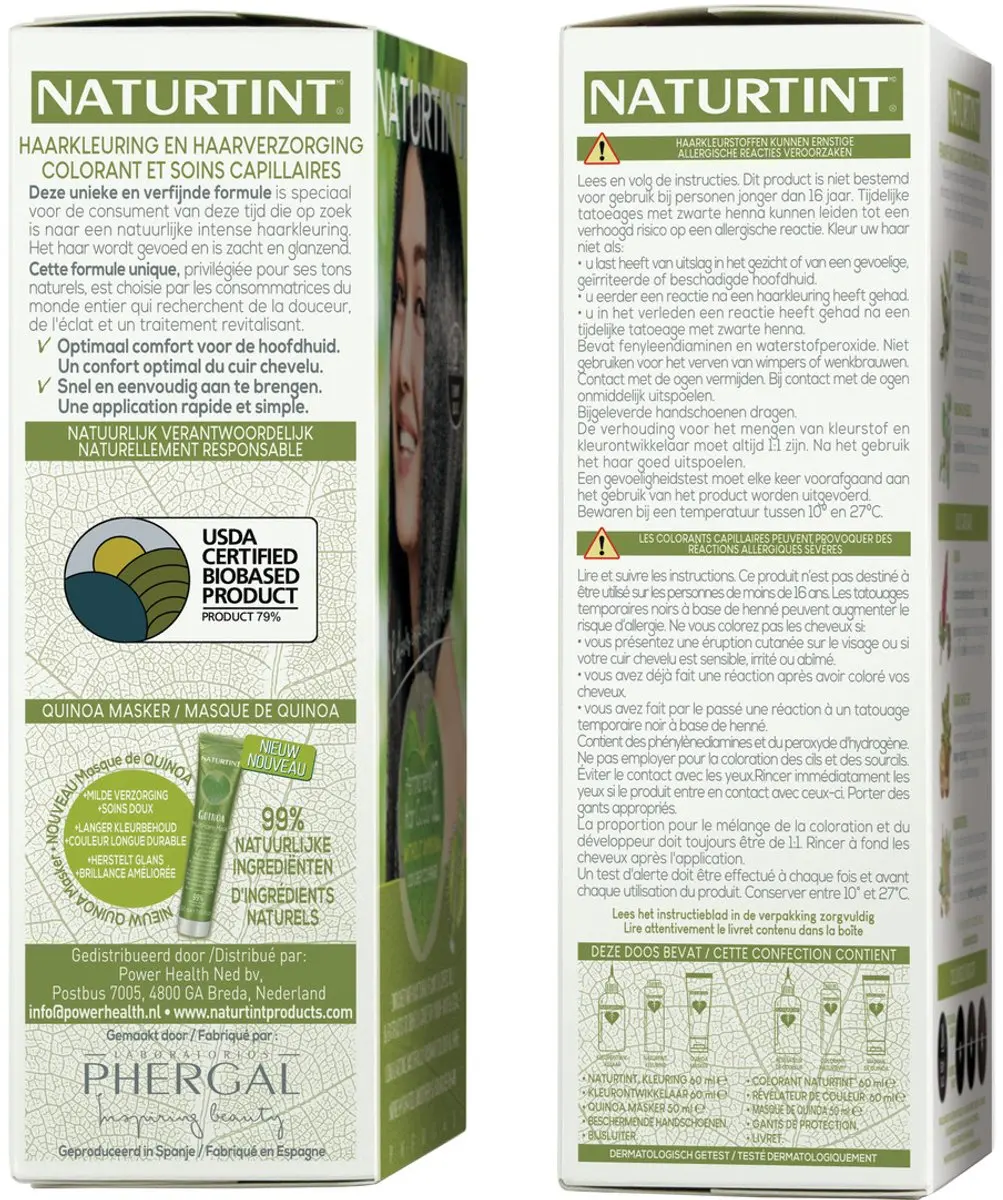 Naturtint As Blond Haarkleur 170ml - Permanent - Vegan