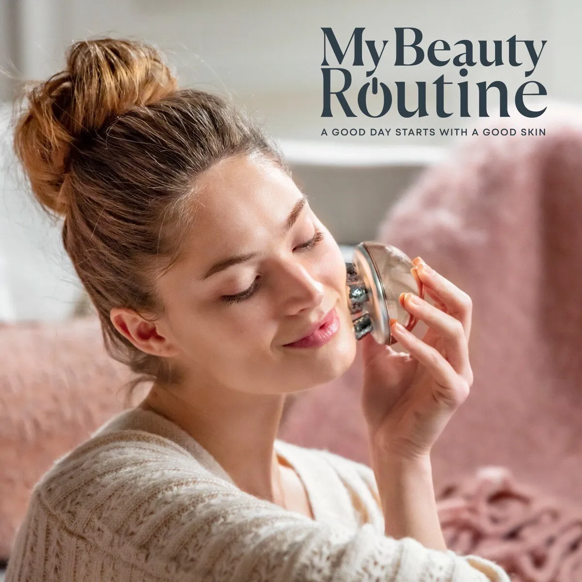 Rowenta My Beauty Routine LV6020F0/K70 Gezichtsmassageapparaat - Rose Gold