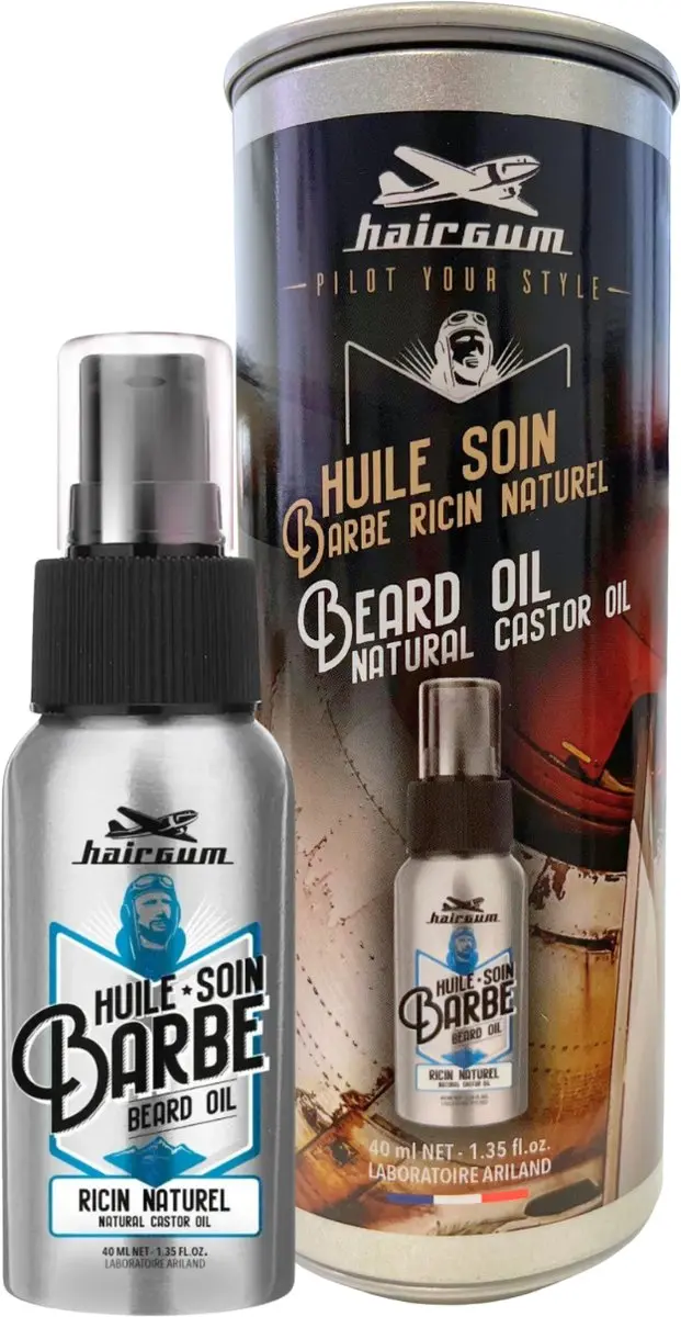 Hairgum Castor Beard Oil 40ml