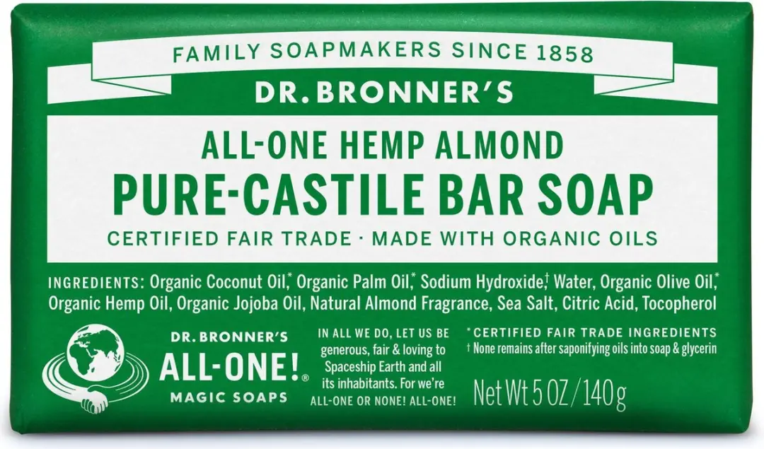 Dr. Bronner's Toiletzeep Amandel 140g