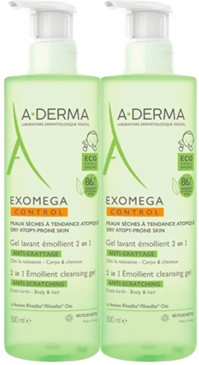 A-derma Exomega Douchegel 1L