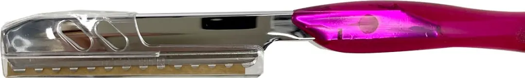 Feather Styling Razor - Transparant Roze