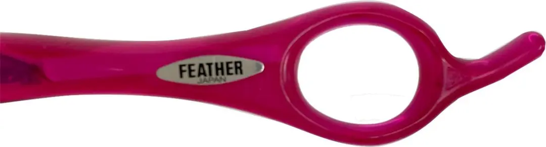 Feather Styling Razor - Transparant Roze