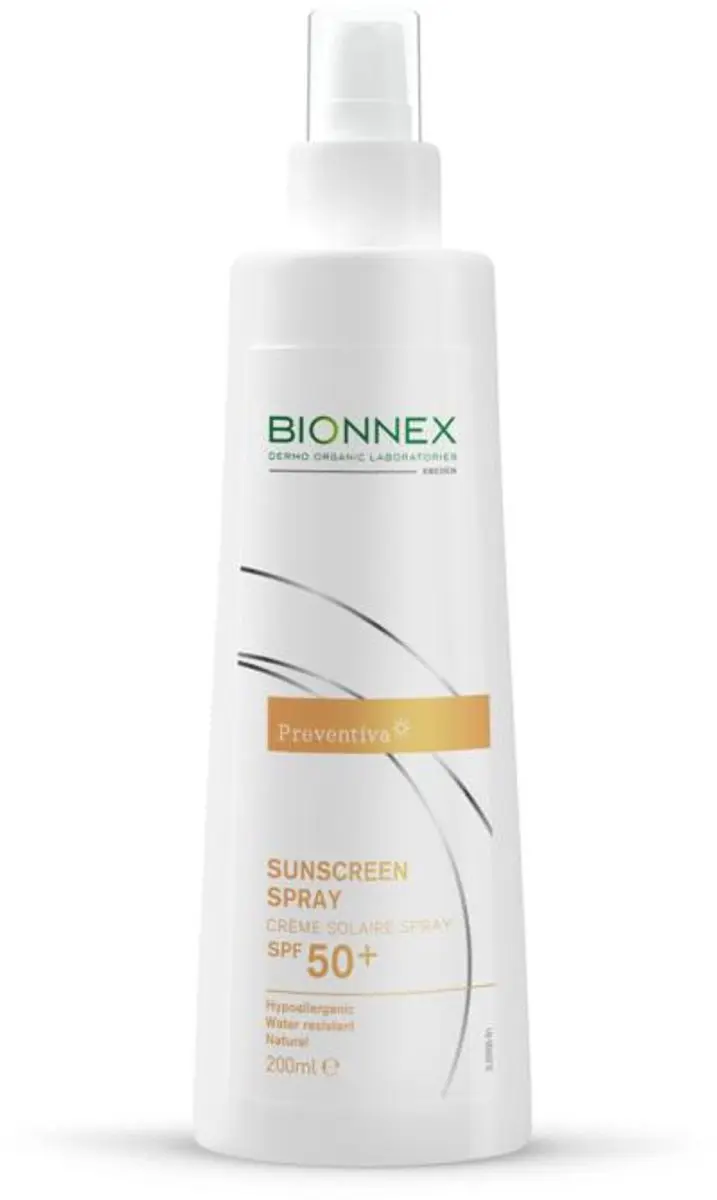 Bionnex Preventiva Zonnebrand Spray SPF 50+ 200ml