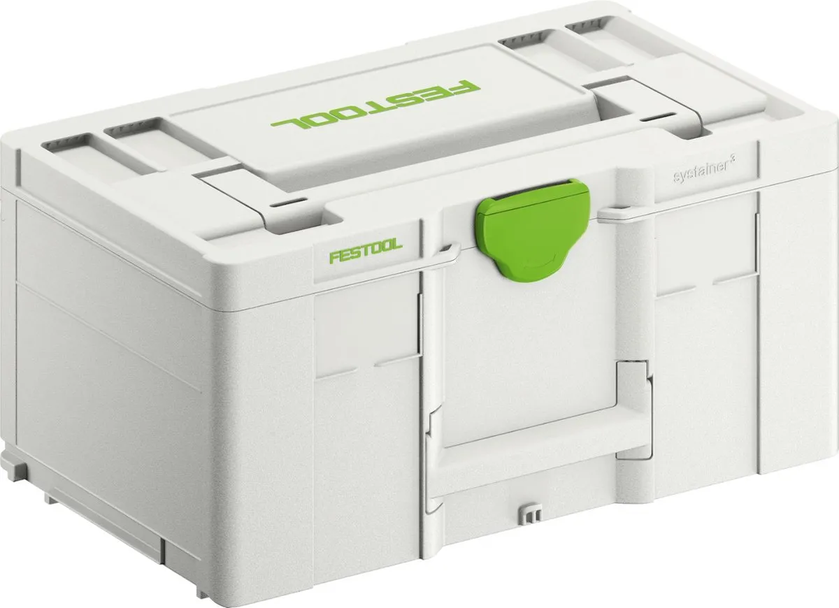 Festool Systainer³ SYS3 L 237 - 204848 - Lichtgrijs