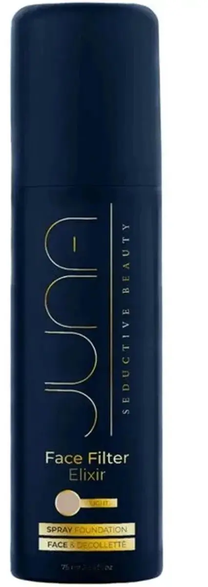 Juna Face Filter Spray Foundation Light 75ml - Medium huidskleur