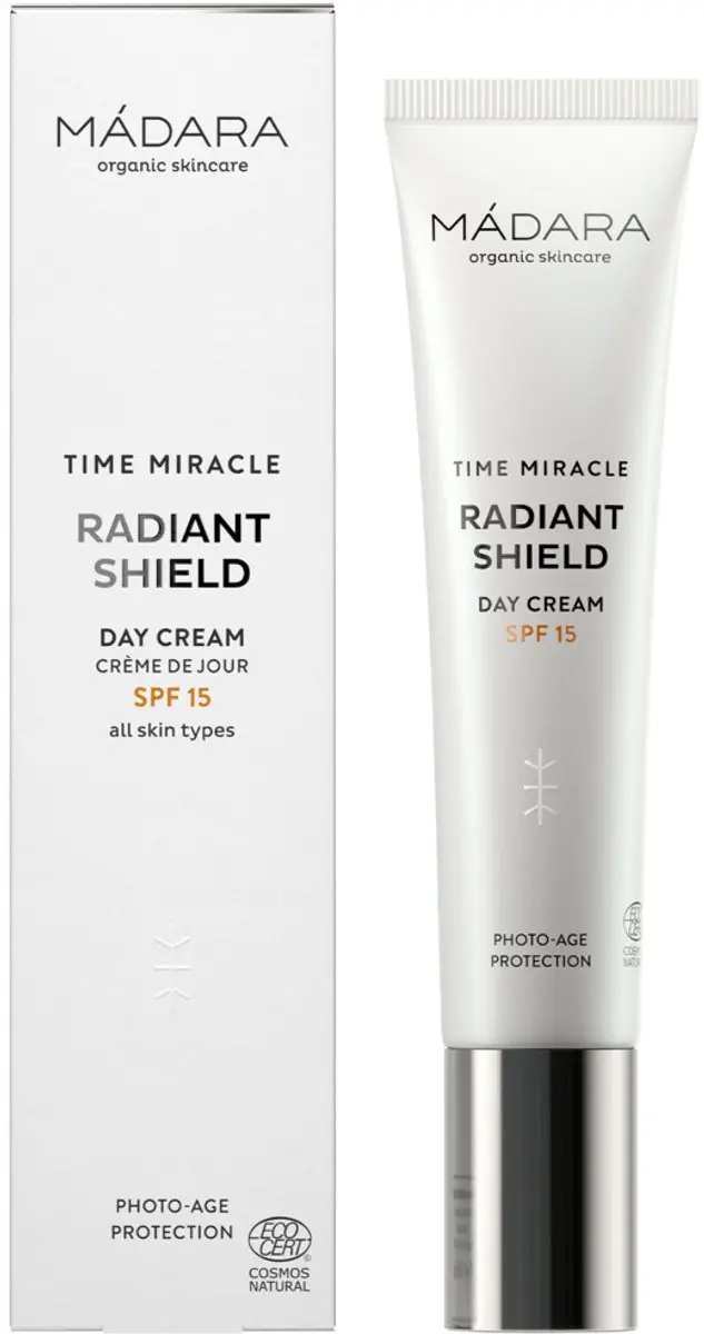 MÁDARA Time Miracle Radiant Shield Dagcreme SPF 15 - 40ml
