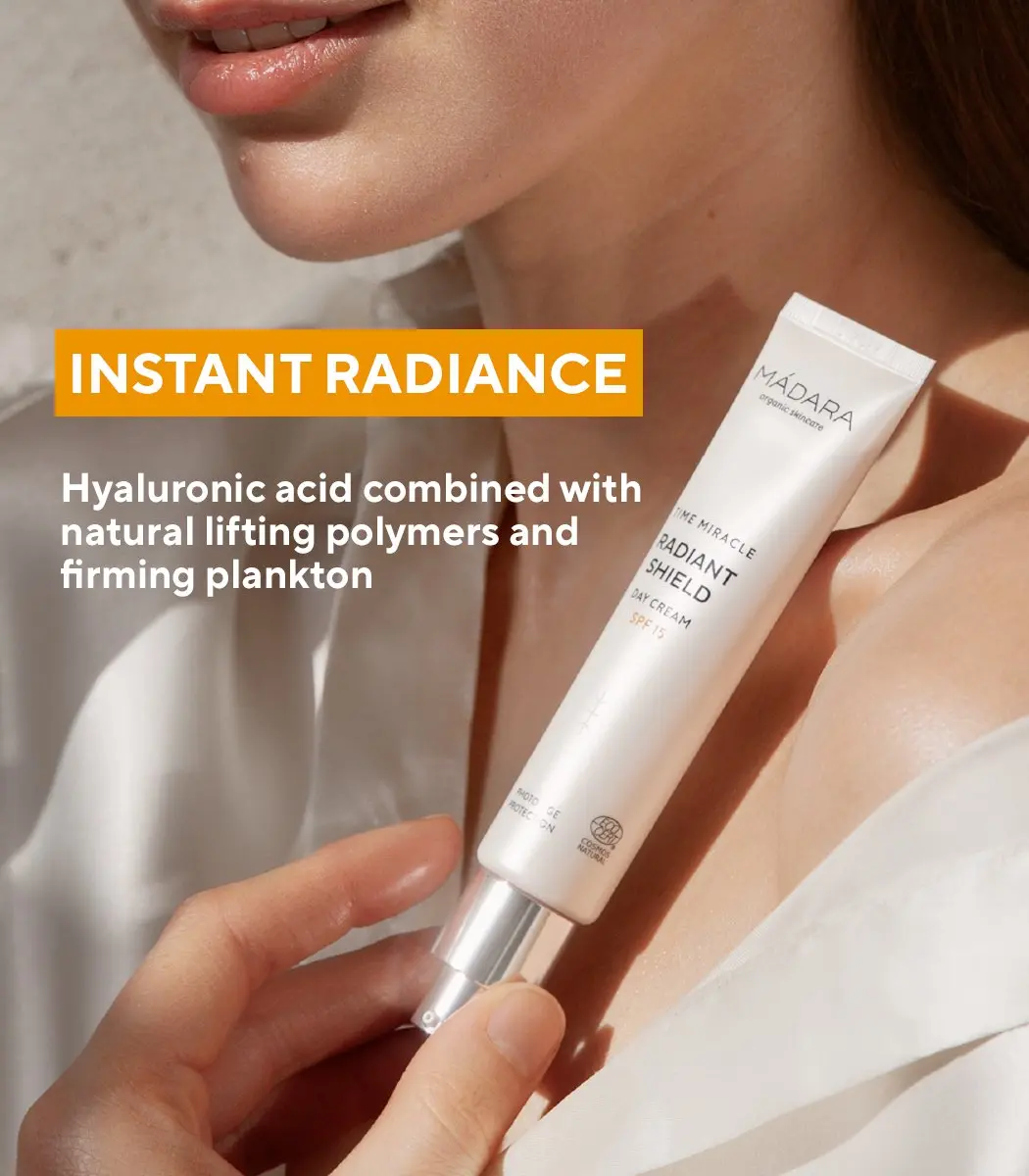 MÁDARA Time Miracle Radiant Shield Dagcreme SPF 15 - 40ml - afbeelding 6 van 6