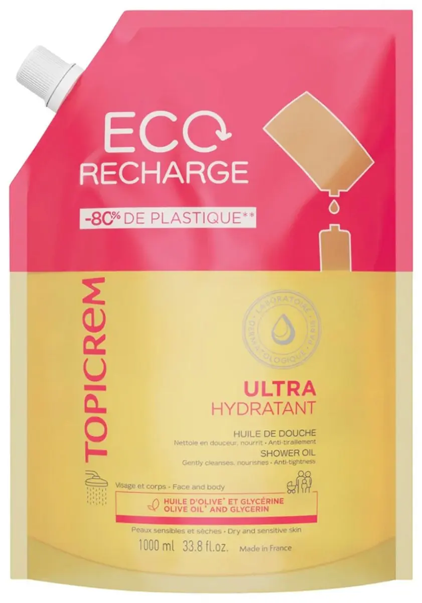 Topicrem Ultra-Hydraterende Doucheolie 1000ml