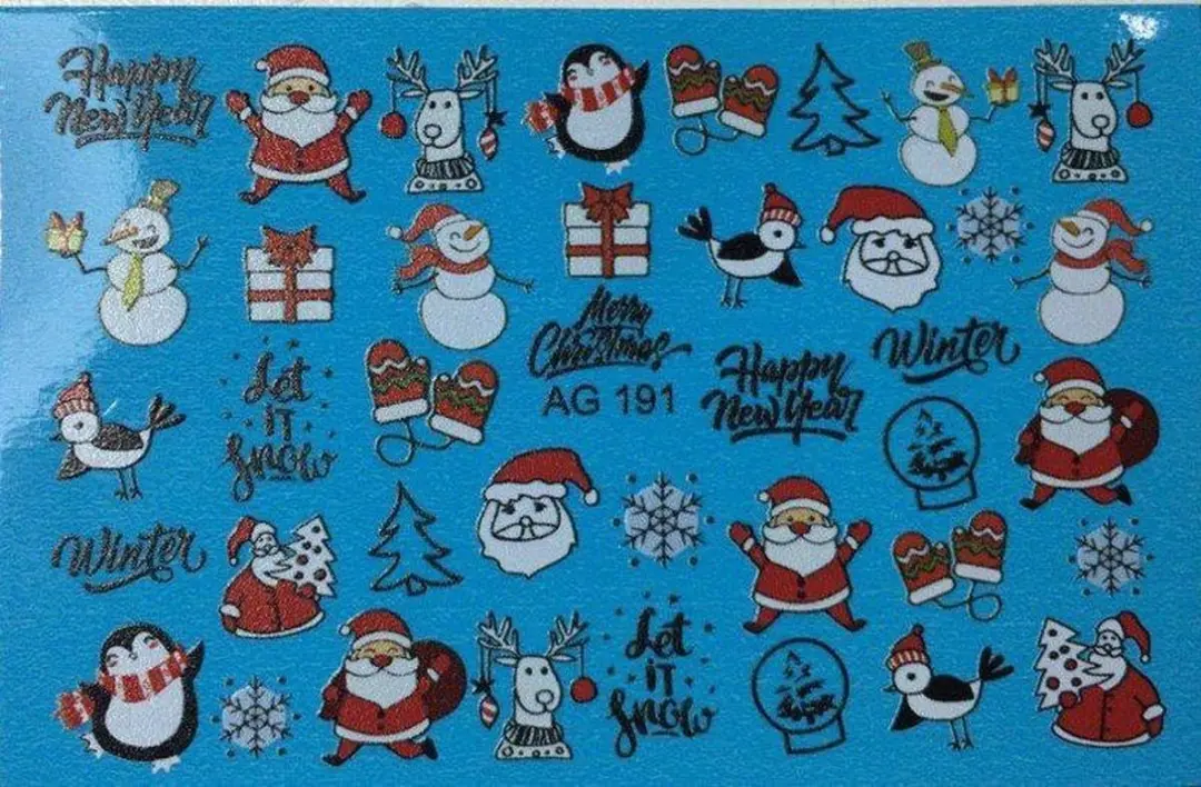 Korneliya Airbrush Waterdecal AG 191